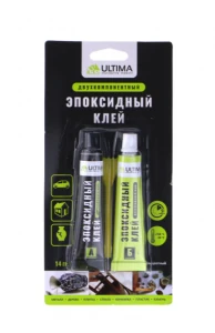 Клей эпоксидный бесцветный 7+7гр Ultima Epoxy (10)