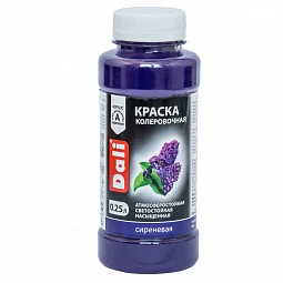 Краска колеровочная 0,25л сиреневый DALI (12)