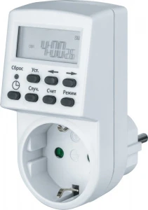 Таймер розеточный электронный 61 555 NTR-E-S01-WH Navigator