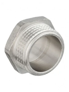 Заглушка D 40мм НР никелированная (10)