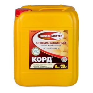 Средство огнебиозащитное 10кг II группа КСД WOODMASTER