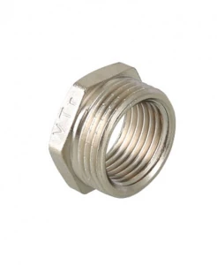 Футорка D 50/40мм НР/ВР никелированный (5/40)