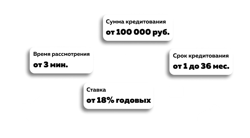 Кредит для оптовых клиентов!