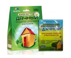Биосостав сухой для выгребных ям и туалетов Дачный 100г