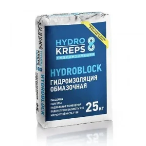 Гидроизоляция HYDROBLOCK 25кг КРЕПС (56)