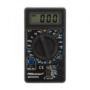 Мультиметр портативный M832 (DT832) PROCONNECT