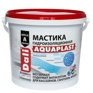 Мастика акриловая гидроизоляционная 2,5л голубая Аквапласт DALI