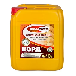 Средство огнебиозащитное 5кг II группа КОРД WOODMASTER