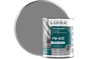 Грунт алкидный ГФ-021 Серый 1кг ЛАКРА