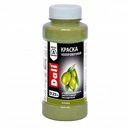 Краска колеровочная 0,25л олива DALI (12)