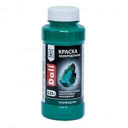 Краска колеровочная 0,25л изумрудный DALI (12)
